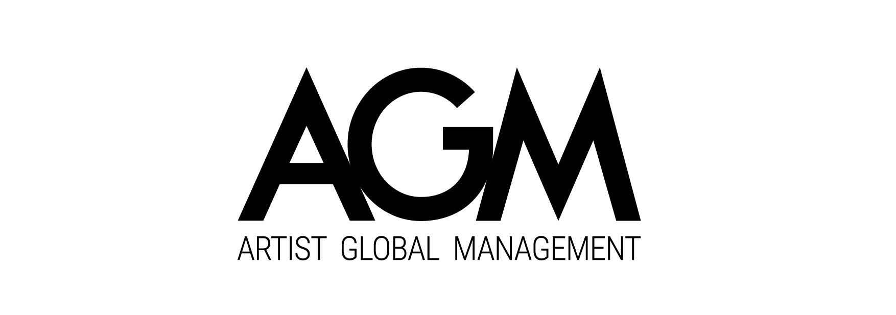 Logo AGM. Artist Global Management