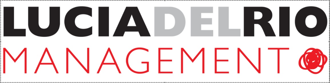 Logo LUCIA DEL RIO MANAGEMENT
